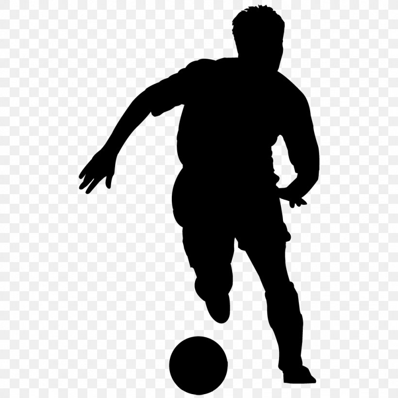 Football Player Wall Decal Espérance Sportive De Tunis, PNG, 1024x1024px, Football Player, Arm, Ball, Black, Black And White Download Free