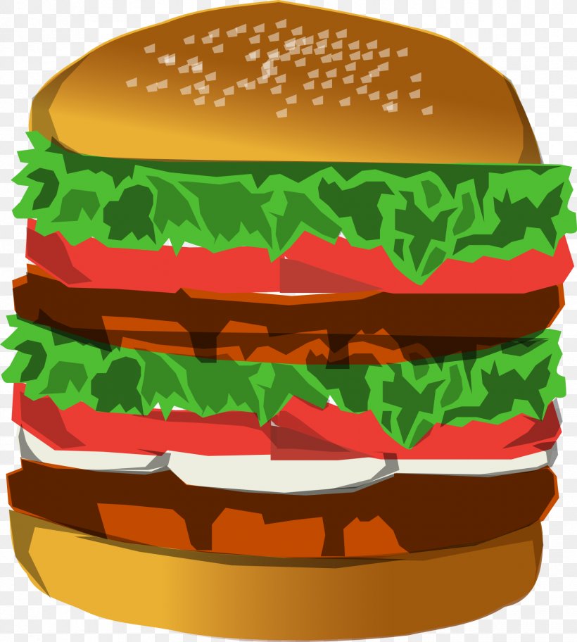 Hamburger Cheeseburger Veggie Burger Hot Dog Clip Art, PNG, 1725x1920px, Hamburger, Blog, Cake, Cheeseburger, Fast Food Download Free