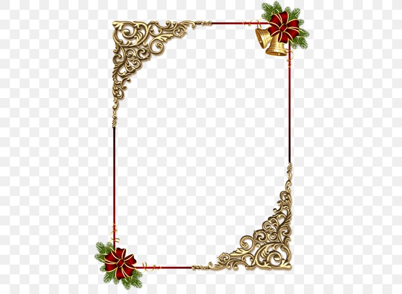 Borders And Frames Christmas Ornament Picture Frame Clip Art, PNG, 450x600px, Borders And Frames, Christmas, Christmas And Holiday Season, Christmas Card, Christmas Decoration Download Free