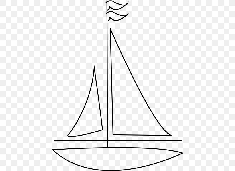 Drawing Sailboat Line Art Clip Art, PNG, 456x599px, Drawing, Area, Black And White, Boat, Boating Download Free