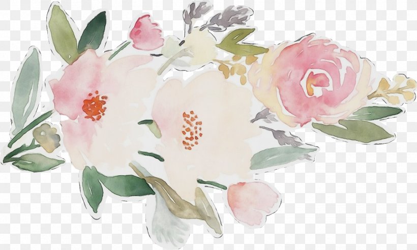 Watercolor Pink Flowers, PNG, 1348x810px, Watercolor, Cabbage Rose, Camellia, Chinese Peony, Cut Flowers Download Free