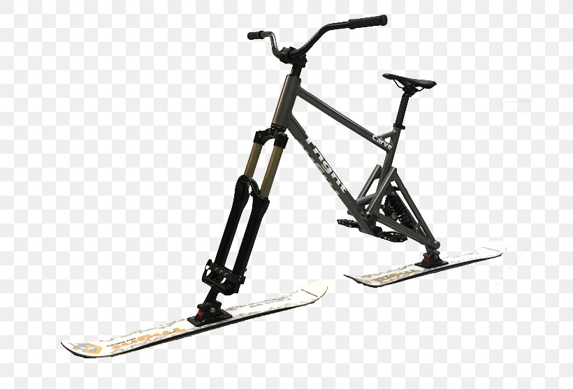 Bicycle Frames Skibobbing Skiing, PNG, 704x557px, Bicycle Frames, Alpine Skiing, Auto Part, Automotive Exterior, Bicycle Download Free