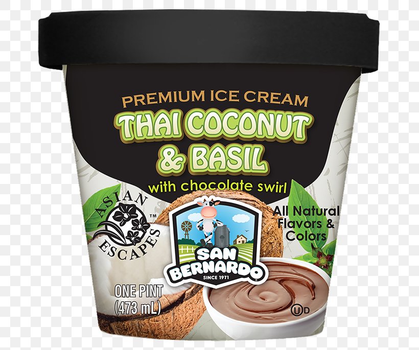 Ice Cream Flavor Food Ingredient, PNG, 720x685px, Cream, Basil, Coconut, Cup, Dairy Product Download Free