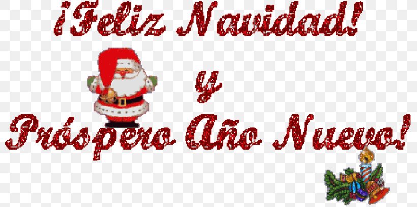 Christmas Ornament Santa Claus Prosperity New Year, PNG, 800x407px, Christmas Ornament, Brand, Christmas, Christmas Decoration, Cursive Download Free