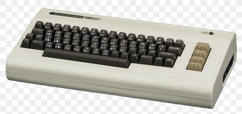 Commodore VIC-20 Numeric Keypads Apple II Commodore 64 Commodore International, PNG, 3000x1420px, Commodore Vic20, Amiga, Amiga Cd32, Apple Ii, Apple Ii Series Download Free