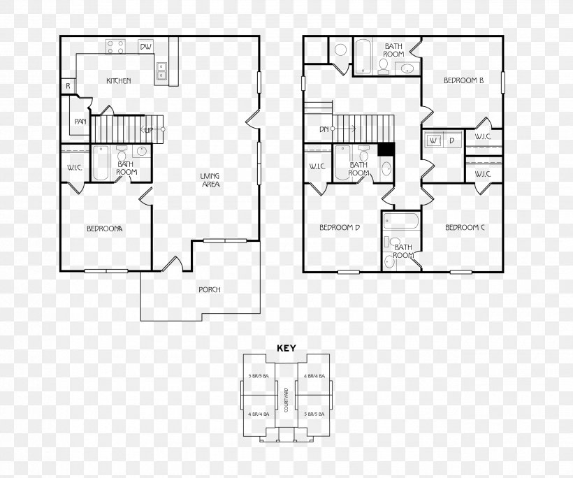 Floor Plan Paper Furniture, PNG, 2550x2129px, Floor Plan, Area, Black And White, Diagram, Drawing Download Free