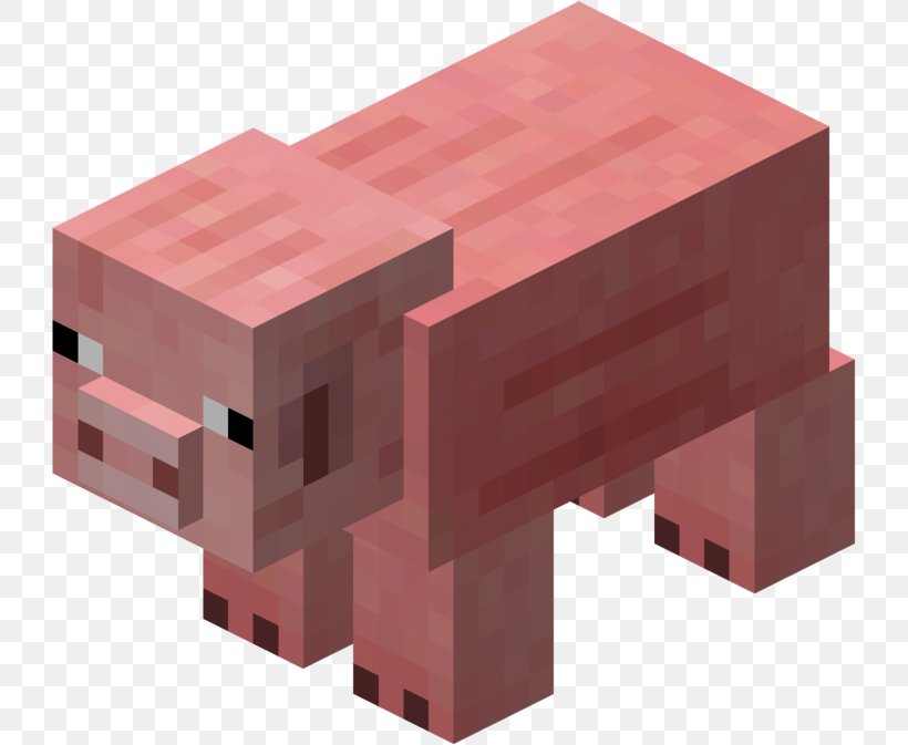 Minecraft: Pocket Edition Minecraft: Story Mode Domestic Pig Clip Art, PNG, 726x673px, Minecraft, Domestic Pig, Herobrine, Minecart, Minecraft Pocket Edition Download Free