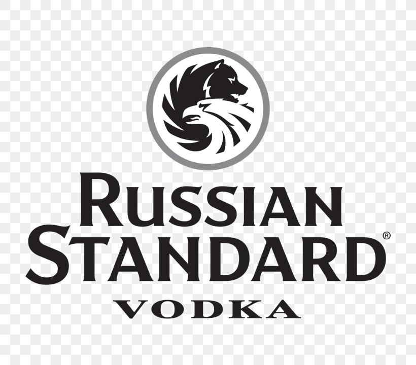 Russian Standard Vodka LLC Russian Standard Vodka LLC Logo Russian Standard Corporation, PNG, 720x720px, Russian Standard, Black And White, Brand, Emblem, Logo Download Free