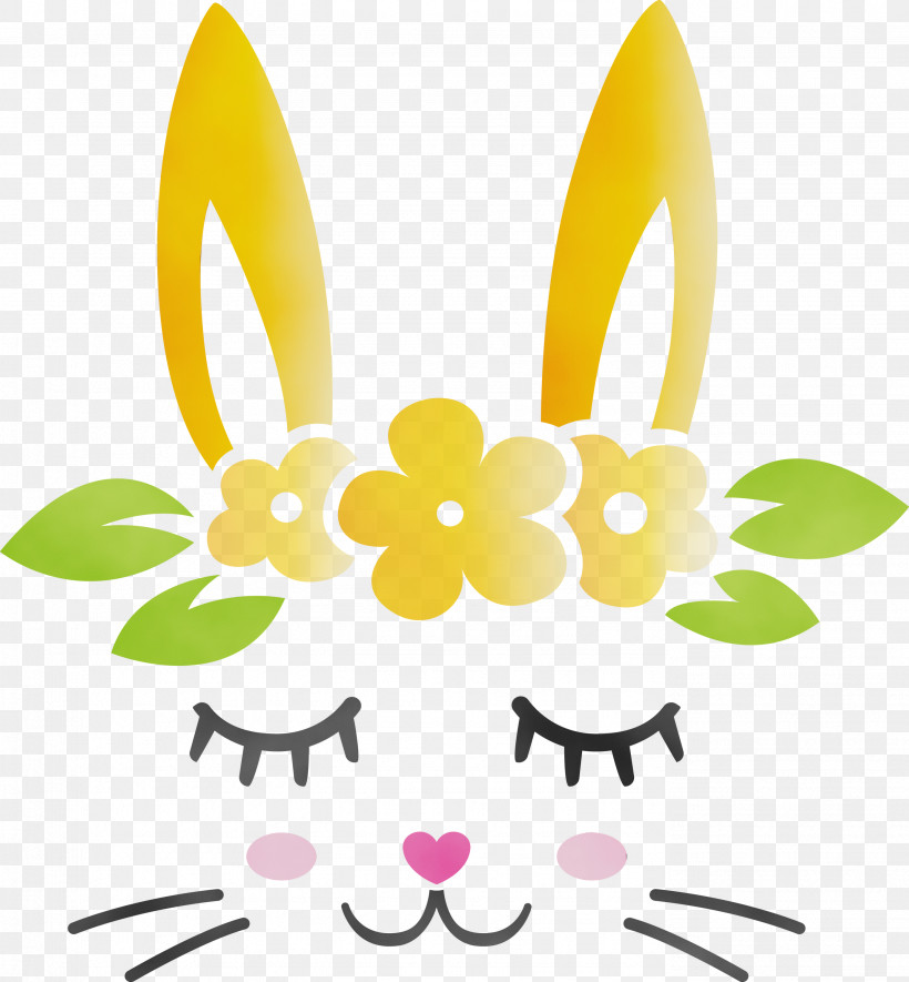 Smile, PNG, 2777x3000px, Easter Bunny, Cute Rabbit, Easter Day, Paint, Smile Download Free