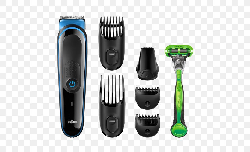 Hair Clipper Comb Braun Body Grooming Beard, PNG, 500x500px, Hair Clipper, Beard, Beauty Parlour, Body Grooming, Braun Download Free