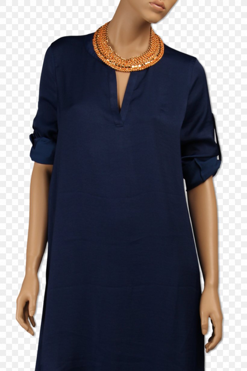 Blouse Sleeve Dress Neck, PNG, 900x1350px, Blouse, Blue, Clothing, Cobalt Blue, Day Dress Download Free