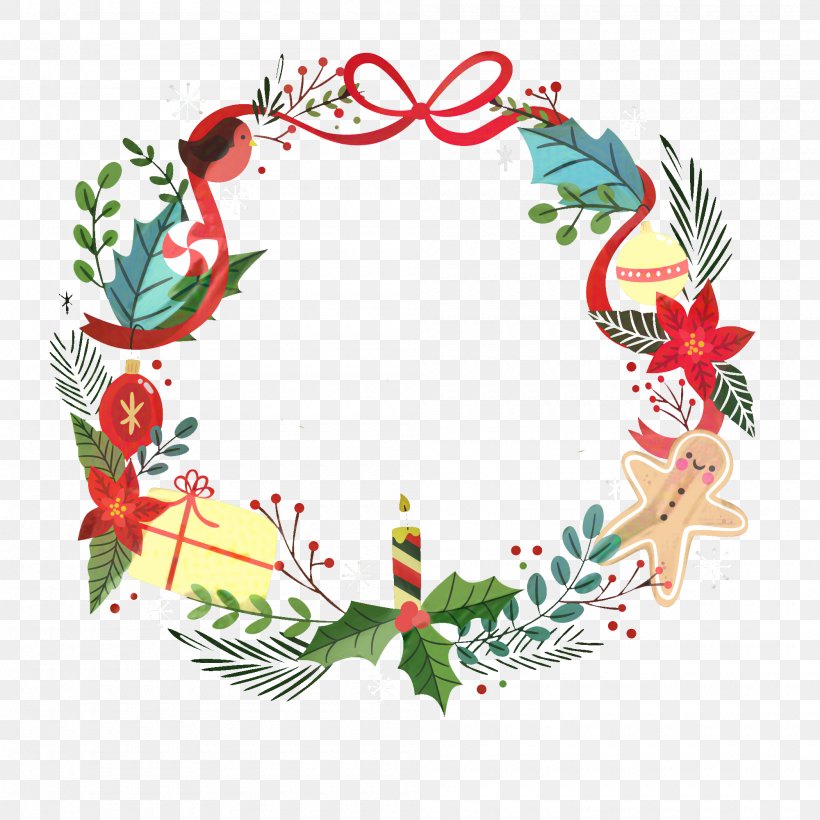 Clip Art Wreath Image Christmas Ornament, PNG, 2000x2000px, Wreath, Bay Laurel, Christmas, Christmas Day, Christmas Decoration Download Free