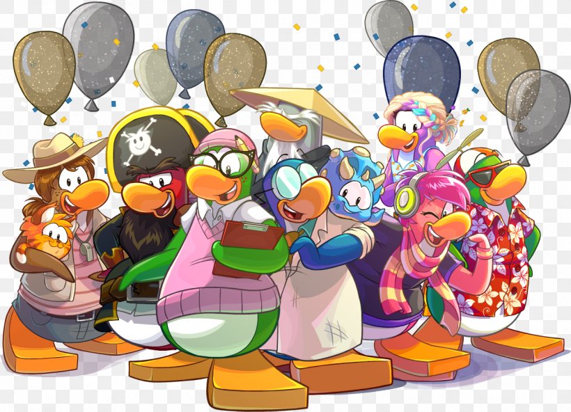 Club Penguin YouTube Blog Party, PNG, 1266x914px, 2017, Club Penguin, Anniversary, Anniversary Party, Art Download Free