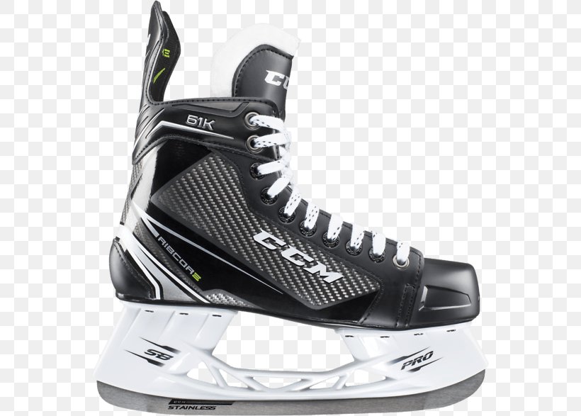 Ice Skates CCM Hockey Ice Hockey Bauer Hockey Ice Skating, PNG, 560x587px, Ice Skates, Athletic Shoe, Basketball Shoe, Bauer Hockey, Black Download Free