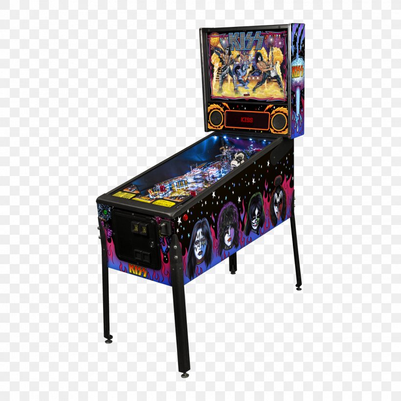 Kiss The Pinball Arcade Stern Electronics, Inc. Arcade Game, PNG, 1447x1447px, Kiss, Acdc, Arcade Game, Attack From Mars, Bally Technologies Download Free