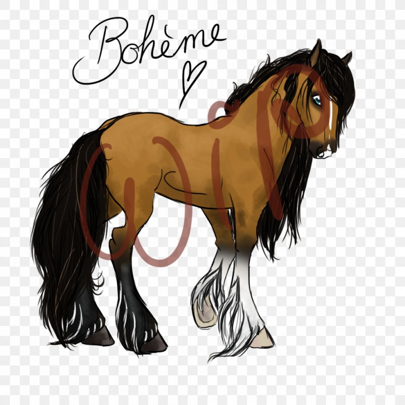 Mane Mustang Stallion Pony Foal, PNG, 1000x1000px, Mane, Bridle, Carnivora, Carnivoran, Cartoon Download Free