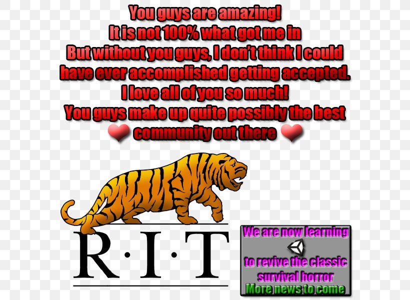 National Technical Institute For The Deaf RIT Part-time And Graduate Enrollment Services Imagine RIT Festival RIT Tigers Résumé, PNG, 600x600px, Rit Tigers, Animal Figure, Area, Big Cats, Campus Download Free