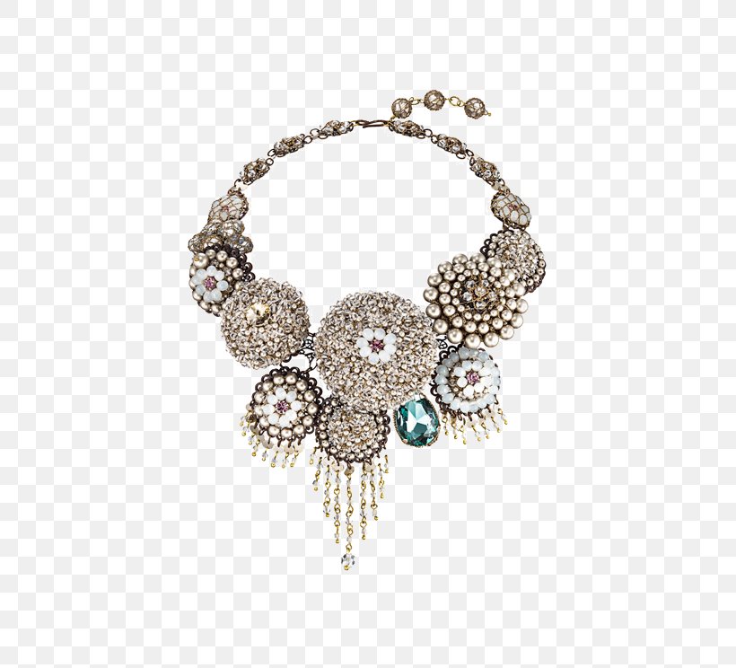 Necklace Gemstone Swarovski AG Rhinestone Jewellery, PNG, 700x744px, Necklace, Body Jewelry, Chain, Erasmus Of Formia, Facet Download Free