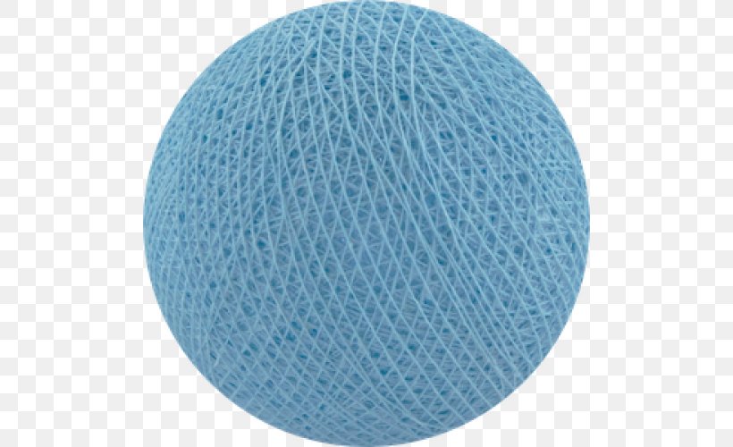 Cotton Balls Garland Textile Blue, PNG, 500x500px, Cotton, Baby Blue, Blue, Brown, Color Download Free