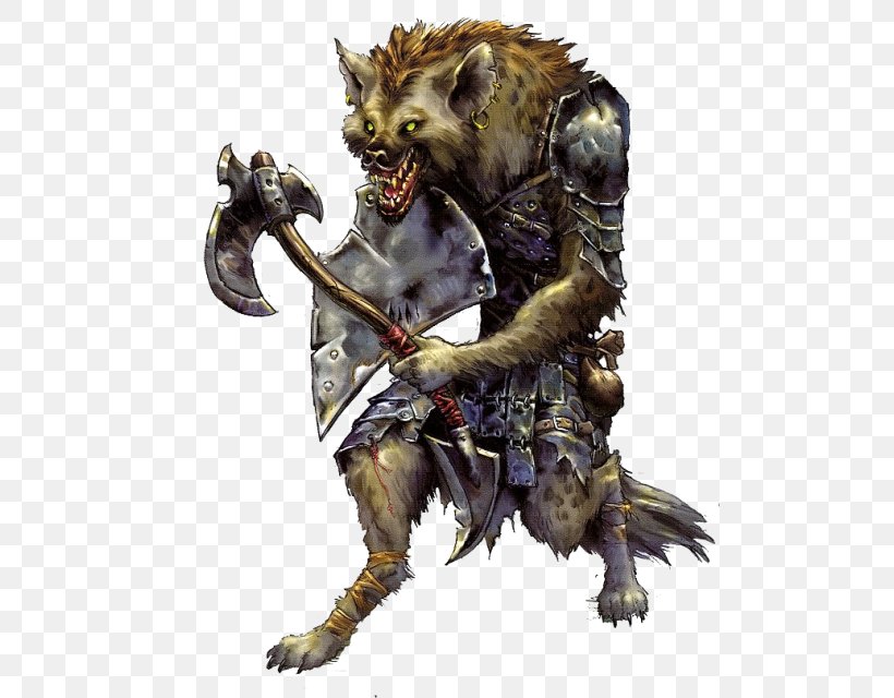 Dungeons & Dragons EverQuest Pathfinder Roleplaying Game Gnoll Humanoid, PNG, 500x640px, Dungeons Dragons, Carnivoran, Claw, D20 System, Dragon Download Free