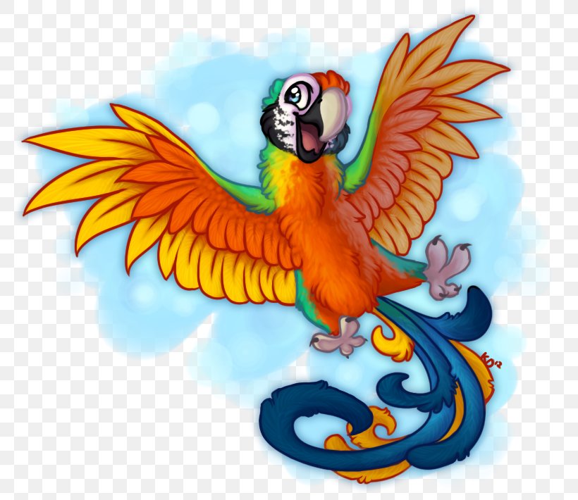 Macaw Parrot Drawing Bird, PNG, 797x710px, Macaw, Animal, Art, Beak, Bird Download Free