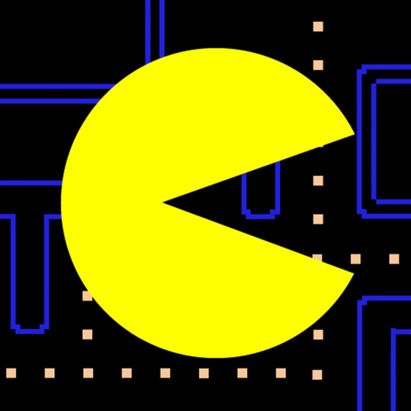 Ms. Pac-Man Pac-Man: Adventures In Time Pac-Mania Arcade Game, PNG, 1024x1024px, Pacman, App Store, Arcade Game, Area, Atmosphere Download Free