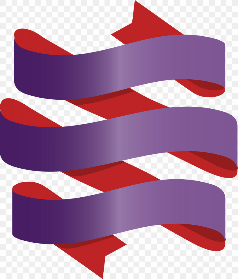 Ribbon Multiple Ribbon, PNG, 2562x3000px, Ribbon, Line, Logo, Magenta, Material Property Download Free