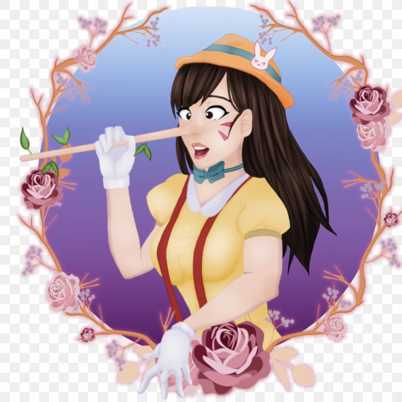 Pinocchio Digital Art Fan Art Character, PNG, 894x894px, Watercolor, Cartoon, Flower, Frame, Heart Download Free