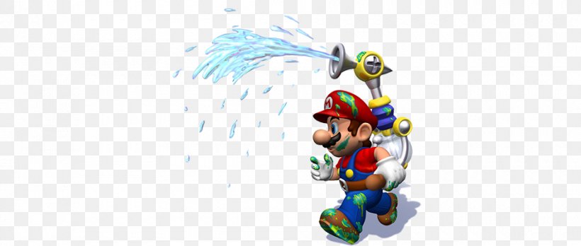 Super Mario Sunshine GameCube Mario & Yoshi Super Mario Odyssey Luigi, PNG, 940x400px, Super Mario Sunshine, Action Figure, Art, Fictional Character, Figurine Download Free
