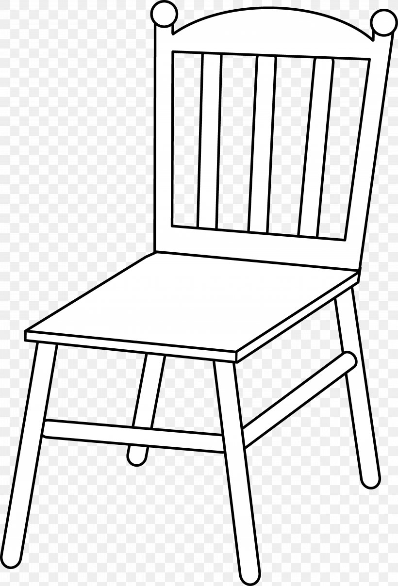 Table Chair White Couch Clip Art, PNG, 5092x7506px, Table, Area, Black, Black And White, Chair Download Free