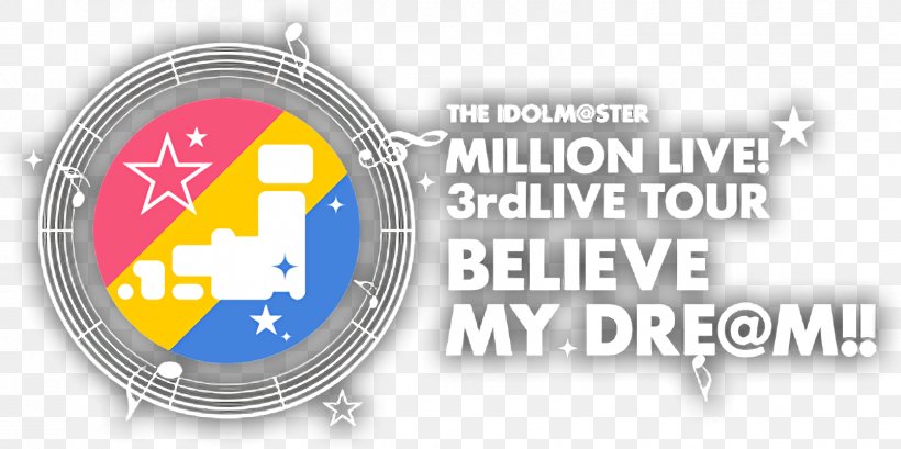 The Idolmaster: Million Live! Makuhari Messe Dreaming! THE IDOLM@STER LIVE THE@TER DREAMERS 望月杏奈, PNG, 1608x804px, Idolmaster Million Live, Area, Brand, Diagram, Dreaming Download Free