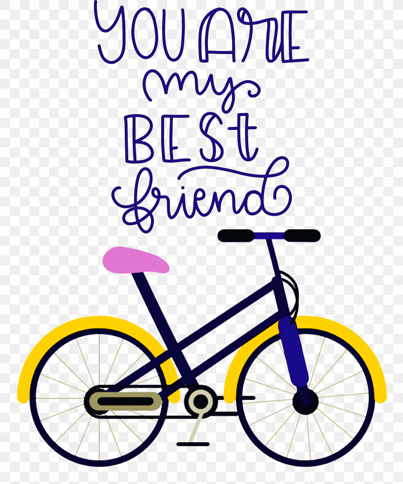 Best Friends You Are My Best Friends, PNG, 2495x3000px, Best Friends, Bicycle, Bicycle Frame, Bicycle Wheel, Cricut Download Free