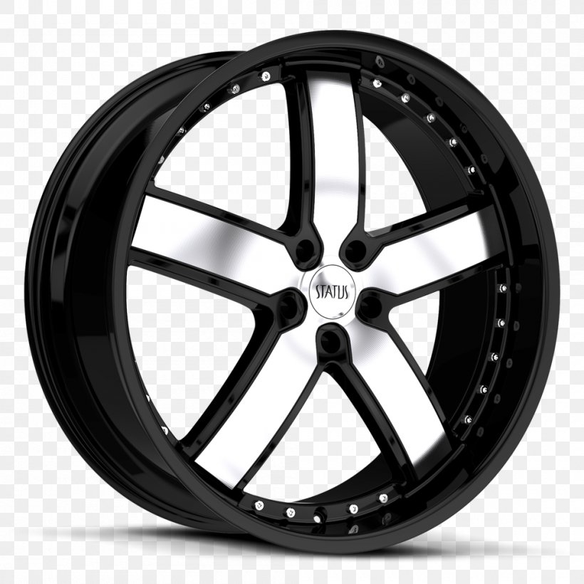 Car Status Alloy Wheels Rim Tire, PNG, 1000x1000px, Car, Alloy Wheel, Auto Part, Automotive Tire, Automotive Wheel System Download Free