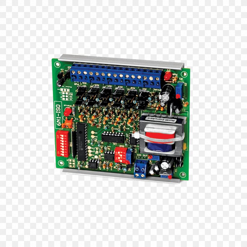 Microcontroller Electronic Component Electronics Sensor Analog Signal, PNG, 1800x1800px, Microcontroller, Analog Signal, Circuit Component, Computer Component, Computer Hardware Download Free