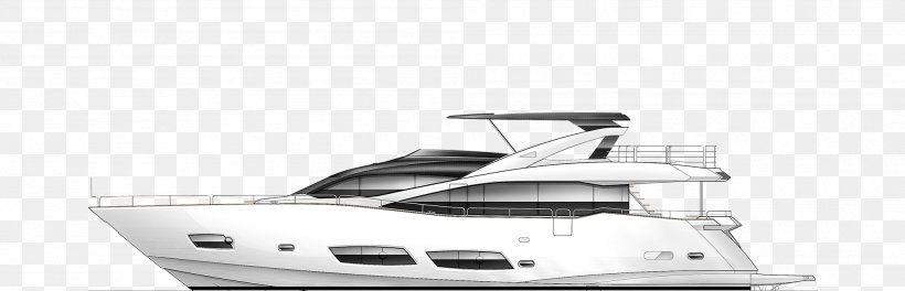 Motor Boats Luxury Yacht Sunseeker, PNG, 1999x645px, Boat, Automotive Exterior, Boating, Luxury Yacht, Maritime Transport Download Free