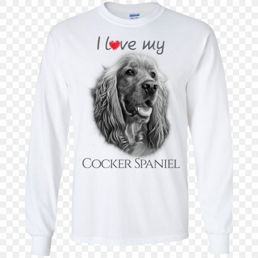 T-shirt Dog Spaniel Bluza Hoodie, PNG, 1155x1155px, Tshirt, Bag, Bluza, Clothing, Dog Download Free