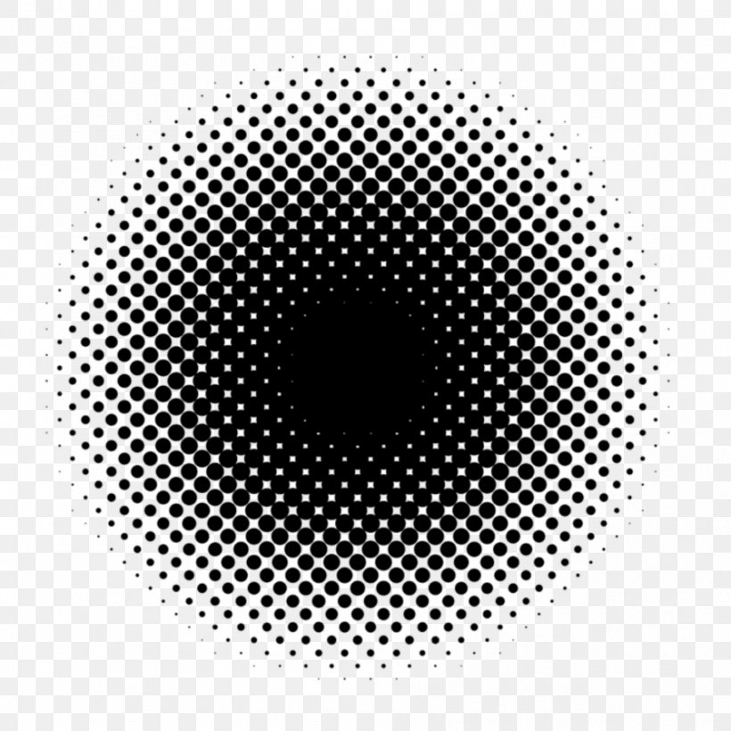 Halftone Circle, PNG, 894x894px, Halftone, Area, Art, Black, Black And White Download Free