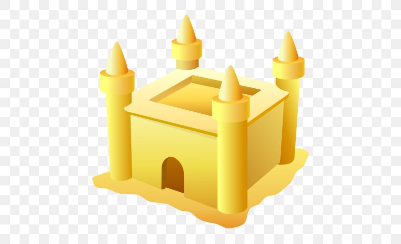 Castle Sand Art And Play Architecture Building, PNG, 500x500px, Castle, Architecture, Building, Cone, Sand Download Free