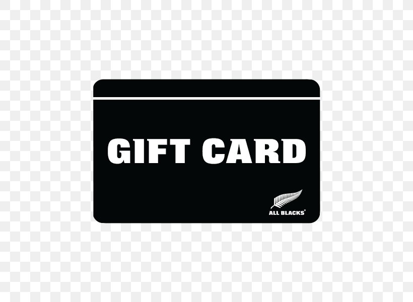 Gift Card Voucher New Zealand National Rugby Union Team Black Friday, PNG, 600x600px, Gift Card, Black Friday, Brand, Credit Card, Customer Service Download Free