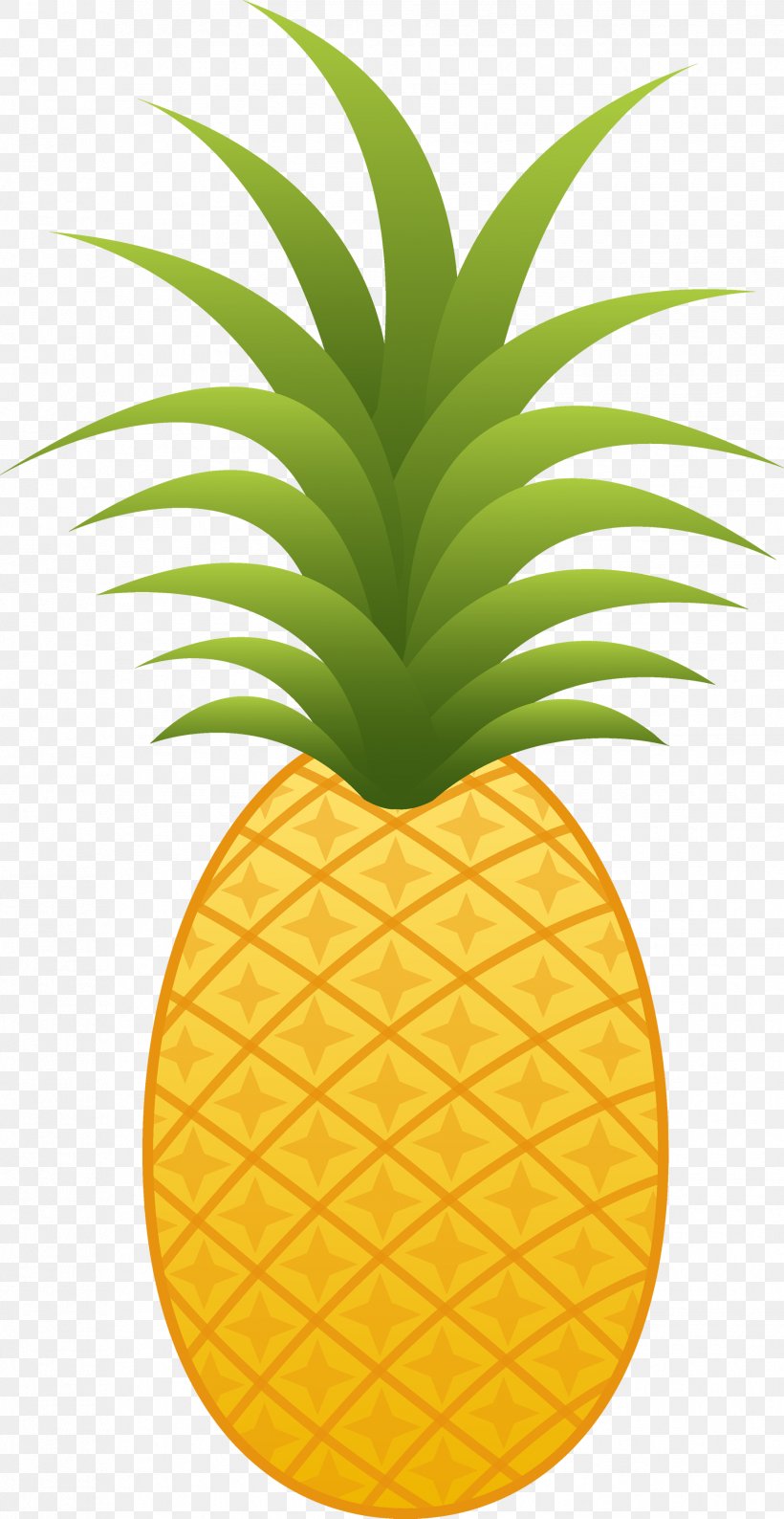 Pineapple Fruit Clip Art, PNG, 1834x3552px, Pineapple, Ananas, Bromeliaceae, Drawing, Flowering Plant Download Free