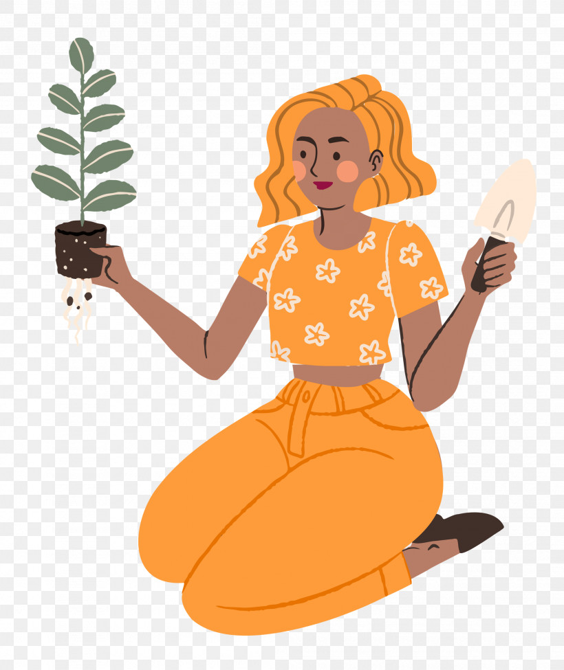 Planting Woman Garden, PNG, 2101x2500px, Planting, Cartoon, Character, Garden, Lady Download Free