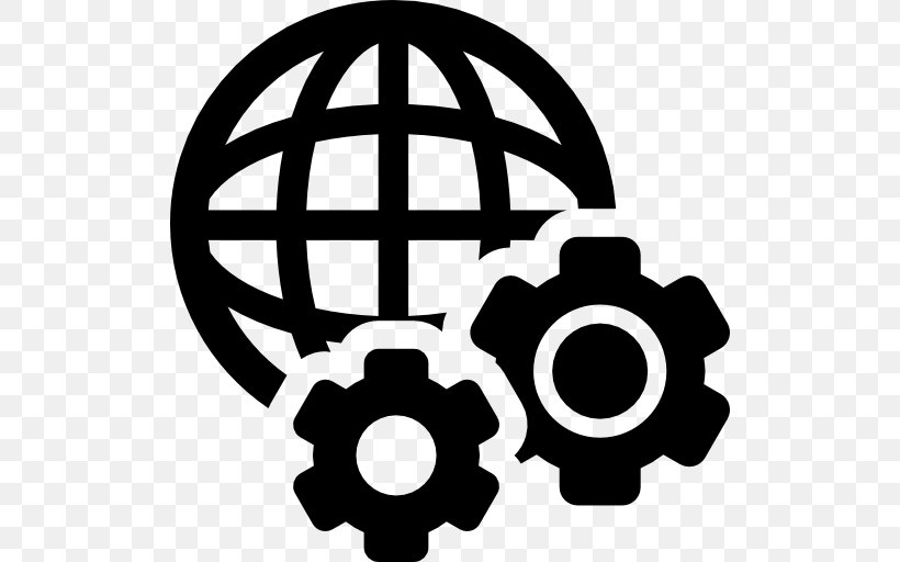 World Earth Globe, PNG, 512x512px, World, Area, Black And White, Earth, Globe Download Free