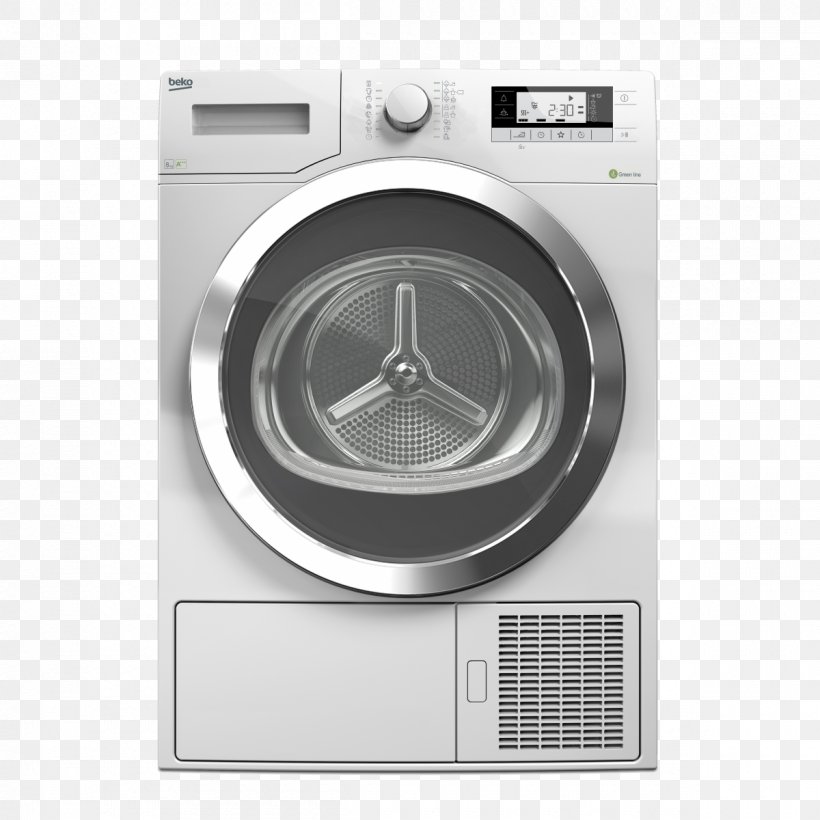 Clothes Dryer Linens Washing Machines Heat Pump Ironing, PNG, 1200x1200px, Clothes Dryer, Beko, Gorenje, Heat, Heat Pump Download Free