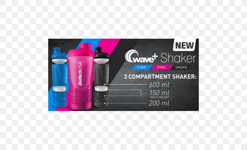 Cocktail Shaker BioTech 600 Ml Blanco Wave Shaker Bottle 2015 Mr. Olympia Juice, PNG, 500x500px, Cocktail Shaker, Bottle, Brand, Cocktail, Cosmetics Download Free