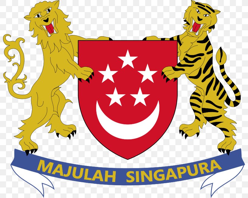 Colony Of Singapore Flag Of Singapore Coat Of Arms Of Singapore, PNG, 800x655px, Singapore, Area, Art, Blazon, Coat Of Arms Download Free