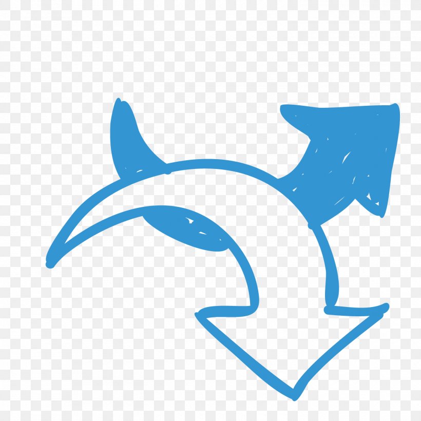 Common Bottlenose Dolphin Arrow Euclidean Vector Resource, PNG, 1500x1500px, Common Bottlenose Dolphin, Blue, Dolphin, Fish, Gratis Download Free