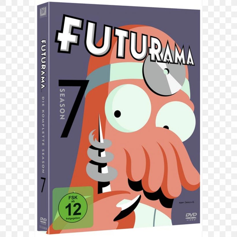 Futurama, PNG, 1024x1024px, Futurama Season 7, Billy West, Cartoon, Comics, Dvd Download Free