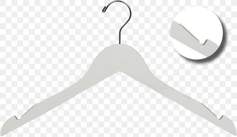 Line Clothes Hanger Angle, PNG, 1842x1063px, Clothes Hanger, Clothing, White Download Free