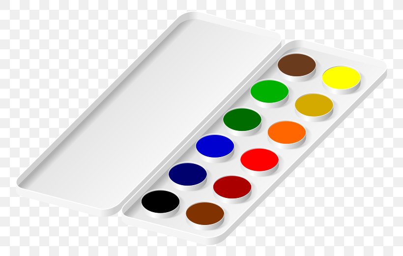Watercolor Painting Palette Clip Art, PNG, 800x520px, Watercolor Painting, Color, Digital Painting, Drawing, Material Download Free