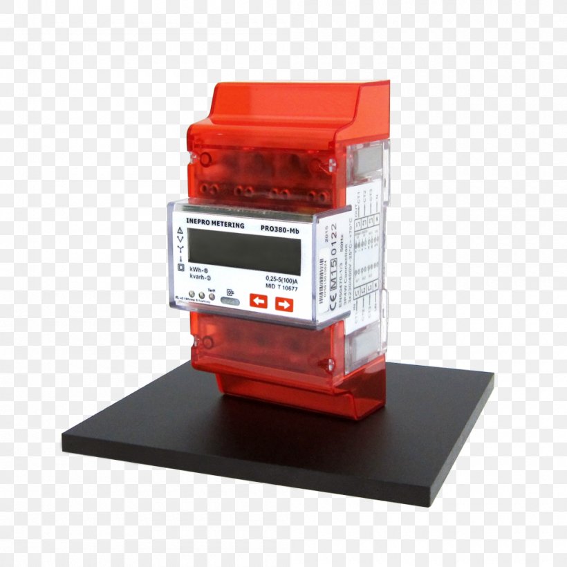 Electricity Meter Three-phase Electric Power Modbus Meter-Bus Smart Meter, PNG, 1000x1000px, Electricity Meter, Counter, Distribution Board, Electricity, Electronic Component Download Free